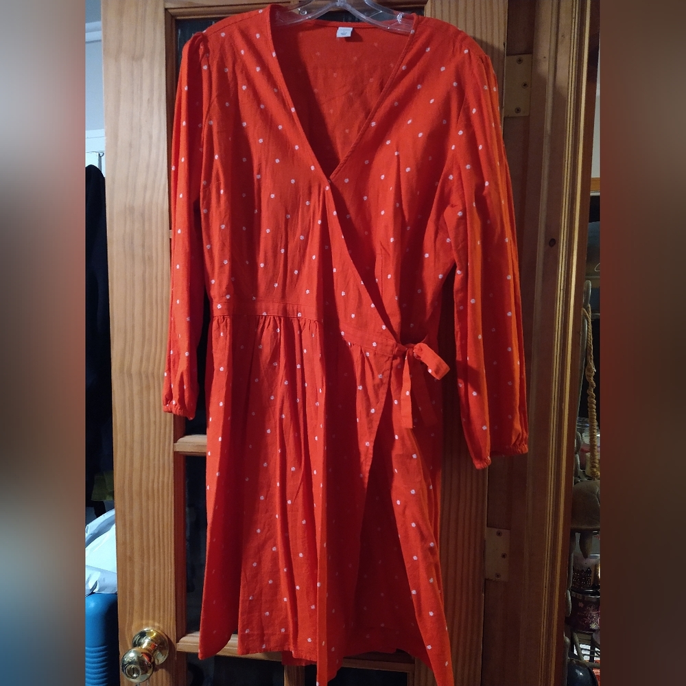 Summer wrap dress